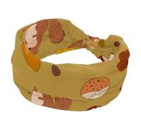 Fasce larghe da donna, per il Ringraziamento, riccio, fungo, scoiattolo, elastiche, antiscivolo, sportive, alla moda, per yoga, allenamento, uso quotidiano