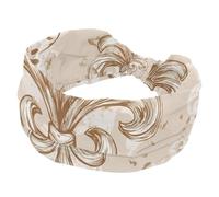 Fasce larghe elasticizzate per capelli, da donna, alla moda, turbante, vintage, astratto, motivo iris, yoga, allenamento, fascia per la testa, accessori per capelli