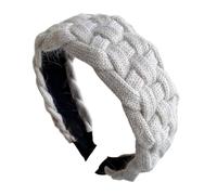 Fasce larghe intrecciate alla moda per le donne copricapo casual accessori per capelli per feste di lavoro