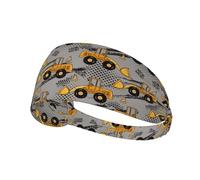 Fasce larghe nere 11 cm da donna - Motivo retro escavatore per capelli da donna