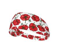 Fasce larghe nere 11 cm da donna - Pomodoro carino n. 1013 per capelli femminili