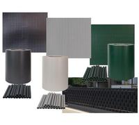 FASCE OSCURANTI STUOIA FRANGIVISTA H 19 cm. X 35mt ANTRACITE/GRIGIO/VERDE