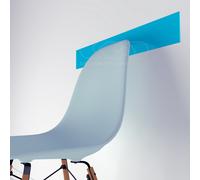 Fasce paracolpi battisedia celeste cm 99 plexiglass colorato