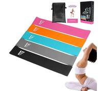 Fasce per allenamento da donna - Anello elastico per la antiscivolo, modellatore multifunzionale per accessori fitness, strumento per stretching per fisioterapia, attrezzatura da viaggio compatt