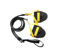 Fasce per allenamento di nuoto - Esercizi di resistenza portatili, attrezzature professionali per condizionamento della, allenamento elastico per terra secca, attrezzature freestyle nere per