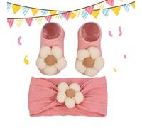 Fasce Per Bambina | Cerchietti per Capelli con Fiori - Set Fascia di Cotone e | per Bambini e Bambine Ideali per Casa Passeggiate All'aperto Compleanno e Servizi Fotografici