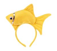 Fasce Per Bambini Per Bambini - Cartuny Fish Hairband, Hoop Ripieno | Tesno Divertente Per Ragazze, Banda Non Slittata Per Lavaggio Del Viso, Accessorio Per Il Costume Da Festa, Carico A Cerchio Per B