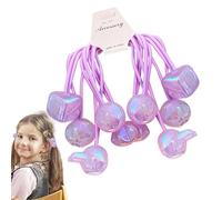 Fasce per capelli a doppia sfera, elastico per capelli a doppia sfera | Corda avvolgente per capelli a doppia sfera per trecce,Corde elastiche per capelli, bracciale elastico per capelli, co