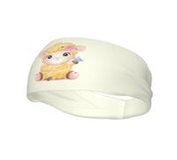 Fasce per capelli a forma di pecorella, da uomo e da donna, antiscivolo, traspiranti, per palestra, basket, yoga.