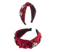 Fasce per capelli a tesa larga per donna Day Of The Dead Hairband per capelli Cerchietto multiuso per scattare foto Fascia larga per donne Fasce larghe