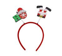 Fasce per capelli abbinate leggere, accessori di Babbo Natale per costumi natalizi e accessori per capelli festivi