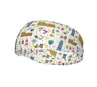 Fasce per capelli alla moda per architetturaFascia elastica per il sudore Moda per le donne Fasce per la testa Fascia per il sudore per uomo