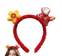 Fasce per Capelli Animali | Copricapo Morbido Portafortuna | Fascia per Capelli - Accessorio per Compleanno Natale Party Festa Teatro Costumi Role Play Celebrations