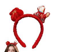 Fasce per Capelli Animali,Morbido Peluche | Accessorio per Capelli per la Festa di Primavera | Accessorio per Compleanno Natale Party Festa Teatro Costumi Role Play Celebrations