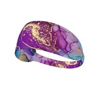 Fasce per capelli antiscivolo alla moda rosa retrò anni '80 e '90, fasce per capelli sportive per capelli da donna e da uomo, fasce per capelli elastiche in tessuto morbido per allenamento, yoga e cor