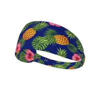 Fasce per capelli antiscivolo alla moda rosa retrò anni '80 e '90, fasce per capelli sportive per capelli da donna e da uomo, fasce per capelli elastiche in tessuto morbido per allenamento, yoga e cor