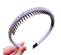 Fasce per capelli antiscivolo da allenamento per donne e ragazze sportive per la cura del viso elastiche sottili fasce per capelli per tutto il giorno Comfort resina misto cotone diversi colori fascia