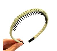 Fasce per capelli antiscivolo da allenamento per donne e ragazze sportive per la cura del viso elastiche sottili fasce per capelli per tutto il giorno Comfort resina misto cotone diversi colori fascia