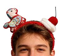 Fasce per capelli con animali per adulti, in peluche, per feste di primavera, per Capodanno, carnevale, feste a tema, festival, spettacoli teatrali, giochi di ruolo, celebrazioni