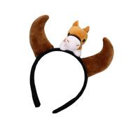 Fasce per capelli con animali per bambini | Fascia per capelli dal design con cavallo | Fascia per capelli di animali | Fascia per capelli a tema natalizio Festa in maschera Festival Festival
