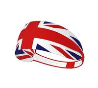 Fasce per capelli con bandiera del Regno Unito per donne e uomini, divertenti fasce elastiche antisudore, per corsa, ciclismo, basket