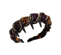 Fasce per capelli con denti non - Pettini antiscivolo alla per capelli, eleganti e larghe, per il trucco, per la casa, i viaggi, gli eventi, per interni ed esterni, utility durevole