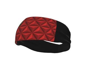 Fasce per capelli con effetto poligonale con la bandiera della Repubblica Popolare del Congo, per uomo e donna, antiscivolo, traspiranti, fascia antisudore sportiva per palestra, basket, yoga.