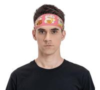 Fasce per capelli con gatto portafortuna, per uomini e donne, fascia per capelli per corsa, calcio, palestra, accessori