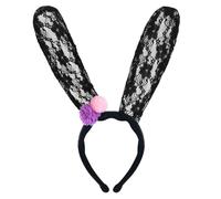 Fasce per capelli con pompon dolci per studio fotografico Halloween oggetti di scena accattivanti per feste di Halloween velo da indossare tutti i giorni