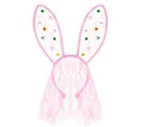 Fasce per capelli con pompon dolci per studio fotografico Halloween oggetti di scena accattivanti per feste di Halloween velo da indossare tutti i giorni