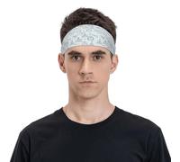 Fasce per capelli con stampa di equazioni matematiche, per uomini e donne, fasce per capelli, per corsa, calcio, palestra, accessori