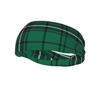 Fasce per capelli da allenamento con motivo tartan Clan Maclean Hunting Tartan, fasce elastiche antiscivolo per uomo e donna.