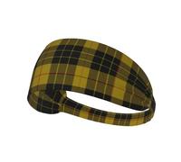 Fasce per capelli da allenamento MacLeod&McLeod Clan Tartan, elastiche antiscivolo per uomo e donna.