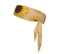 Fasce per capelli da annodare, fascia elastica per lo sport, fascia antisudore per yoga e allenamento