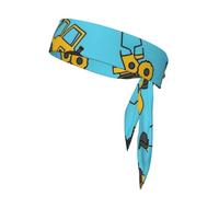 Fasce per capelli da annodare, fascia elastica per lo sport, fascia antisudore per yoga e allenamento