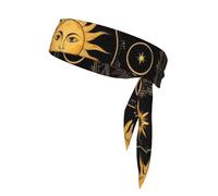 Fasce per capelli da annodare, fascia elastica per lo sport, fascia antisudore per yoga e allenamento