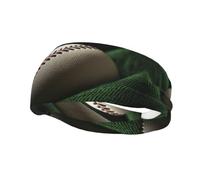 Fasce per capelli da baseball con stampa Close Up1, leggere, morbide ed eleganti, per uomo e donna, traspiranti, ideali per il fitness.