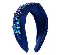 Fasce per capelli da donna BKSYOFU versatili fasce per capelli vintage con diamanti incrostate da donna accessori per capelli resistenti