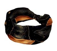 Fasce per capelli da donna, elastiche, accessori per capelli, cappello da strega di Halloween, ampia e morbida, per yoga, allenamento, sport, corsa, viaggi