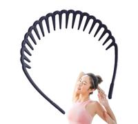 Fasce per capelli da donna, fascia per il trucco Avvolgimento flessibile | Copricapo per ragazza Accessori, accogliente cerchio per capelli, fasci Blu navy