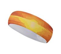 Fasce per capelli da donna, fascia sportiva con stampa mare e tramonto, fascia per capelli da allenamento, fascia per capelli per yoga, bici, ciclismo, basket