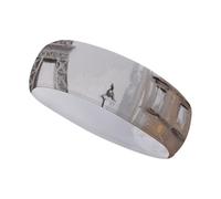 Fasce per capelli da donna, fascia sportiva con stampa Torre Eiffel Parigi, fascia per capelli da allenamento, fascia per capelli per yoga, bici, ciclismo, basket