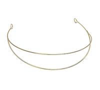 Fasce per capelli da donna in metallo sottile con struttura in filo metallico