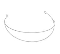 Fasce per capelli da donna in metallo sottile con struttura in filo metallico