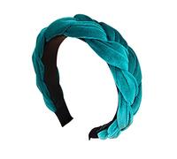 Fasce per capelli da donna intrecciate alla moda fascia per capelli antiscivolo accessori per capelli elastico copricapo copricapo