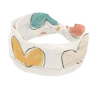 Fasce per capelli da donna, intrecciate, elastiche, a forma di cuore, morbide, antiscivolo, per allenamento, yoga, accessori per capelli alla moda