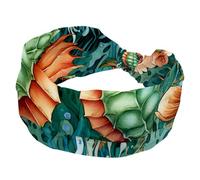 Fasce per capelli da donna, intrecciate, sportive, antiscivolo, per ragazze, cavalluccio marino, yoga, allenamento, sudore