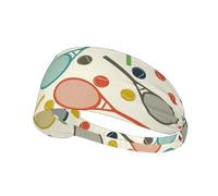 Fasce per capelli da donna, per racchette e palline da tennis, per donne, traspirante, per sport, corsa, atletica, yoga, palestra