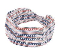 Fasce per capelli da donna, stile retrò, con stelle, elastiche, antiscivolo, larghe, turbanti, per allenamento, yoga, sport, corsa