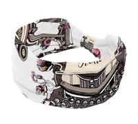 Fasce per capelli da donna, stile vintage, macchina da scrivere, alla moda, larga, fascia elastica per la testa, fascia per la testa elastica per sudore, sport, allenamento, turbante